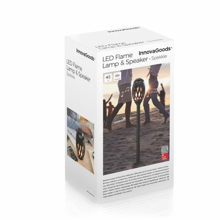 Altavoz Inalámbrico con LED Efecto Llama Spekkle InnovaGoods 1 Altavoz Inalámbrico con LED Efecto Llama Spekkle InnovaGoods 1