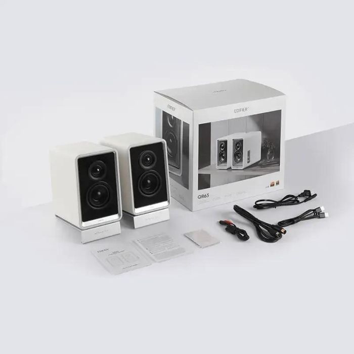 Edifier QR65 Aktive Design-Lautsprecher. RGB. 70Watt weiß retail 5 Edifier QR65 Aktive Design-Lautsprecher. RGB. 70Watt weiß retail 5