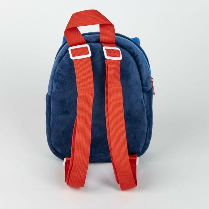 Mochila guarderia personaje peluche sonic 18.0 x 22.0 x 8.0 cm 1 Mochila guarderia personaje peluche sonic 18.0 x 22.0 x 8.0 cm 1