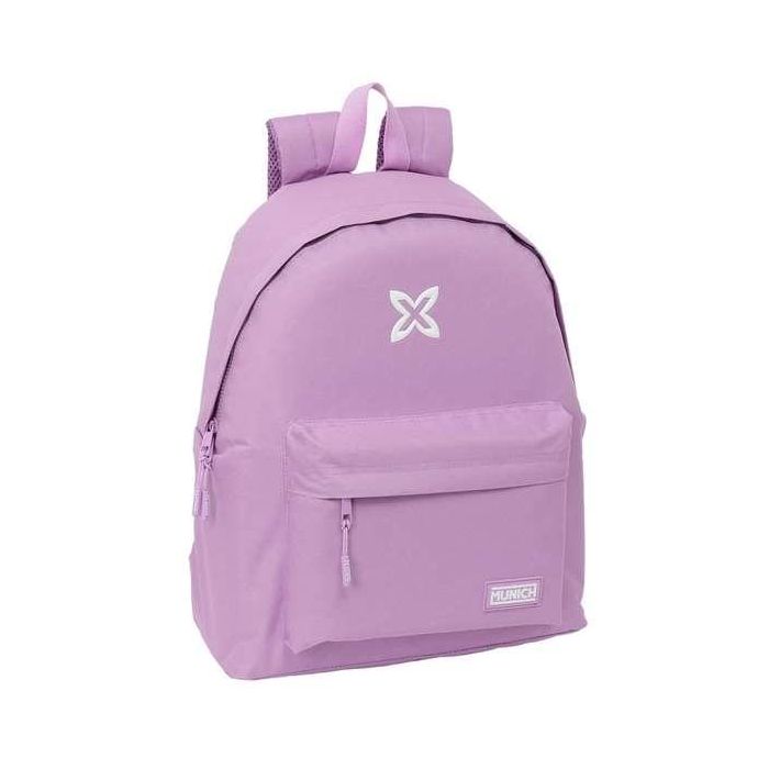 Safta Mochila Munich Basicos Lila 33x42x15 cm 5 Safta Mochila Munich Basicos Lila 33x42x15 cm 5
