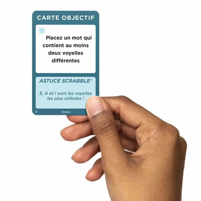 Mattel Games Scrabble Clásico 2 en 1 Juego de Mesa Familiar - MATJGR63