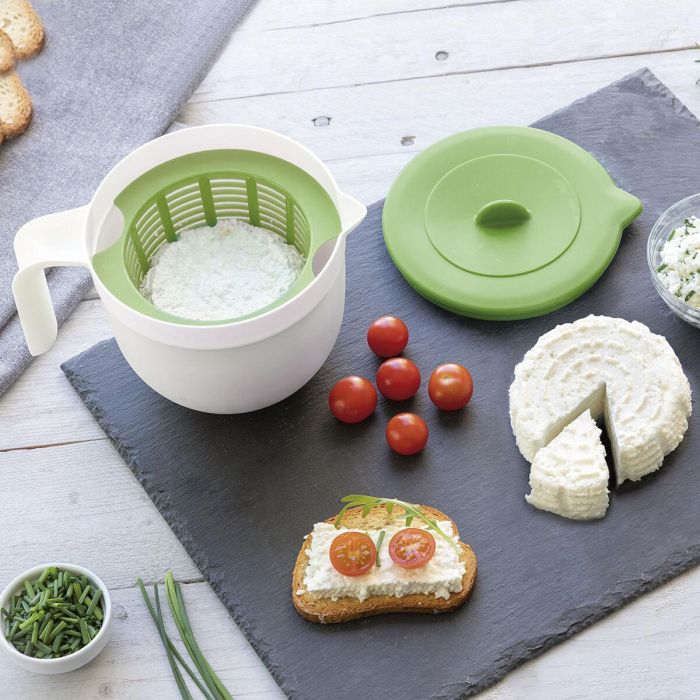 Molde para Hacer Queso Fresco con Manual y Recetas Freashy InnovaGoods 8