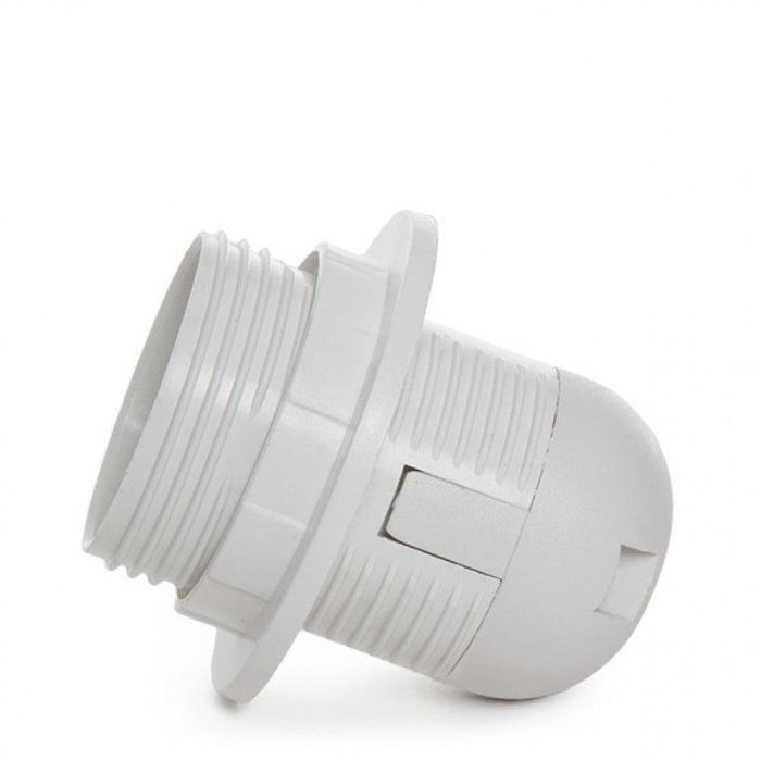 Portalámparas Casquillo E27 Blanco 2