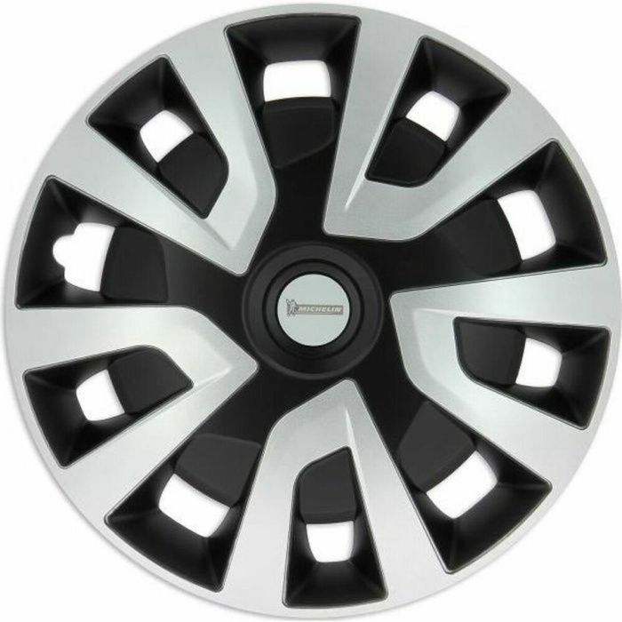 Michelin Juego de 4 Cubiertas de Rueda 15 pulgadas, NVS Night Vision Security, ABS bicolor y acabado laca alto brillo con fijación por recorte 0 Michelin Juego de 4 Cubiertas de Rueda 15 pulgadas, NVS Night Vision Security, ABS bicolor y acabado laca alto brillo con fijación por recorte 0