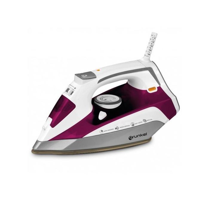 Grunkel Plancha De Vapor, Sistema Antical , 2500 W Grunkel Plancha De Vapor, Sistema Antical , 2500 W