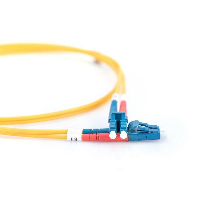 Digitus LC - LC, 9/125µ, Yellow, Duplex, 10m 1 Digitus LC - LC, 9/125µ, Yellow, Duplex, 10m 1