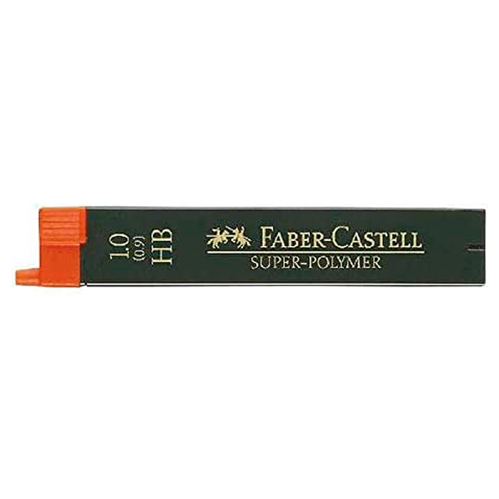 Faber castell Minas Grafito 9069 0,9 mm HB Estuche de 12 Minas 1