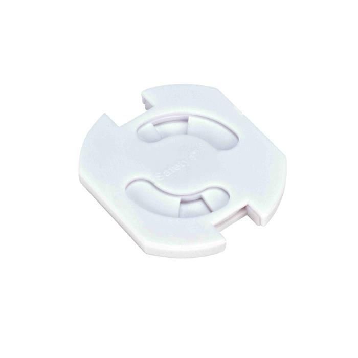 Safety 1St Tapas Giratorias para Enchufes Estandarizados 2 Postes - Protección Infantil Bebés Desde el Nacimiento - Pack 8 Blancas 0 Safety 1St Tapas Giratorias para Enchufes Estandarizados 2 Postes - Protección Infantil Bebés Desde el Nacimiento - Pack 8 Blancas 0