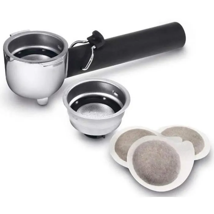 Delonghi BCO411.B Cafetera Espresso Bomba Combinada 15 Bares Compatible Cápsulas ESE Depósito 1L 2