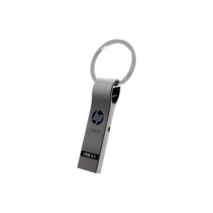 PENDRIVE HP X785W 128GB - CONECTOR USB-A - 100MB/S LECTURA - USB 3.1 - METAL ACERO INOX 1
