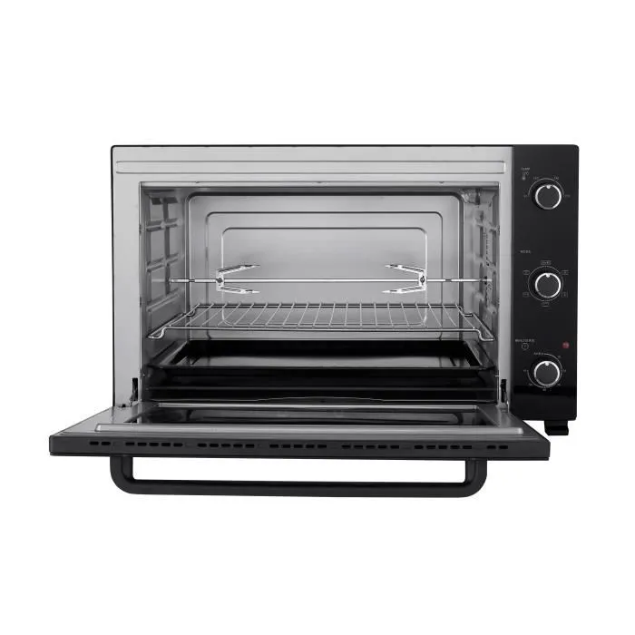 Continental Edison Horno Eléctrico Mini Ventilador CEMF80B Negro 68x42,8x48 cm 1