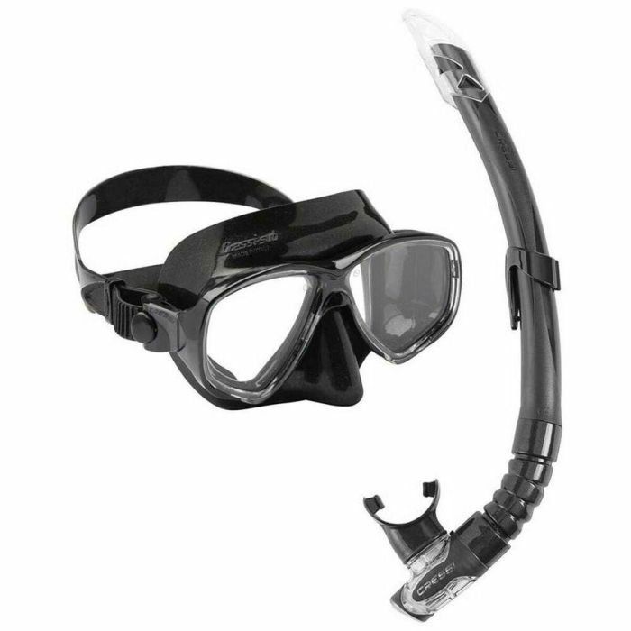 Gafas de Snorkel Cressi-Sub DM1000058 Negro Adultos Gafas de Snorkel Cressi-Sub DM1000058 Negro Adultos