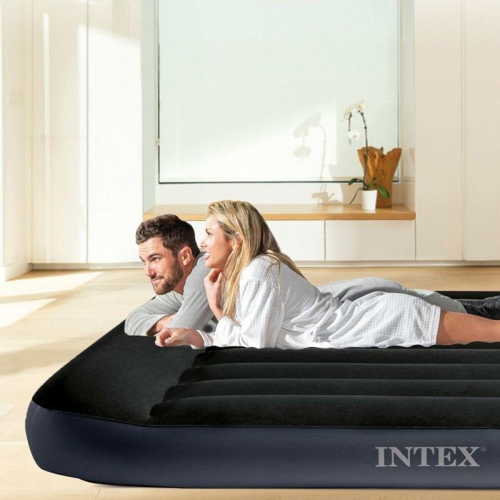 Colchón Hinchable Intex PILLOW REST CLASSIC 137 x 25 x 191 cm (3 Unidades) 1