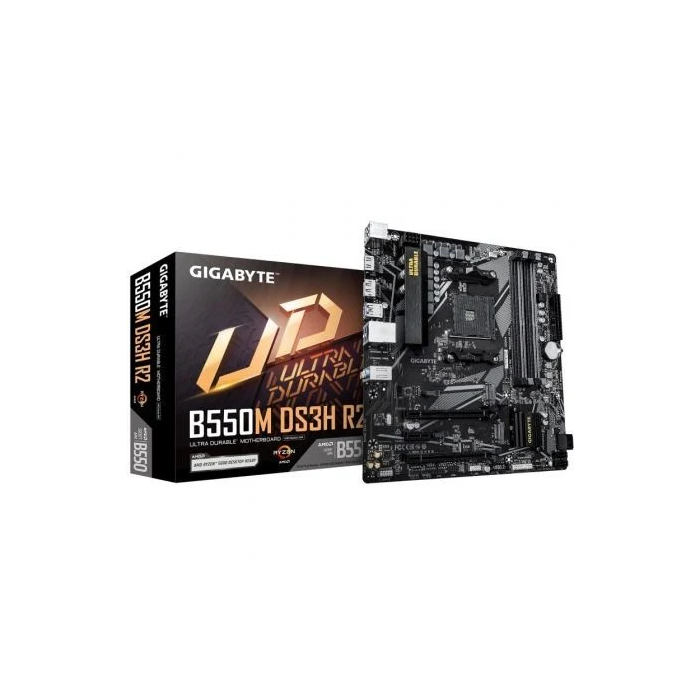 Gigabyte B550M DS3H R2 Placa Base Socket AM4 DDR4 Micro ATX