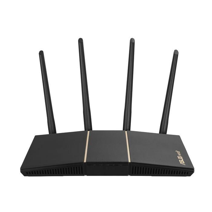 ASUS RT-AX57 Router Inalámbrico WiFi 6 AX3000 Doble Banda Gigabit Ethernet 4 Puertos LAN AiProtection AiMesh Gran Cobertura Negro 2 ASUS RT-AX57 Router Inalámbrico WiFi 6 AX3000 Doble Banda Gigabit Ethernet 4 Puertos LAN AiProtection AiMesh Gran Cobertura Negro 2