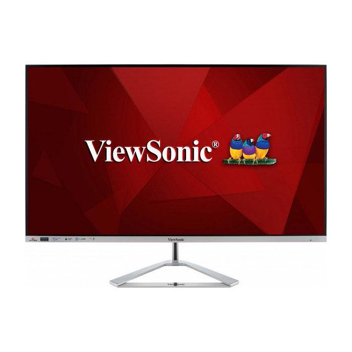Viewsonic VX3276-2K-mhd-2 Monitor de PC IPS 32" Quad HD 2560x1440 75Hz 4ms, Flicker Free, Low Blue Light, Altavoces, Plata