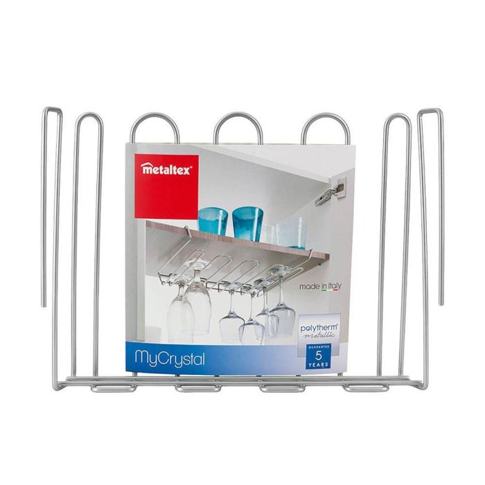 Metaltex My-Crystal Colgador Estante para Copas 38 x 26 x 7 cm
