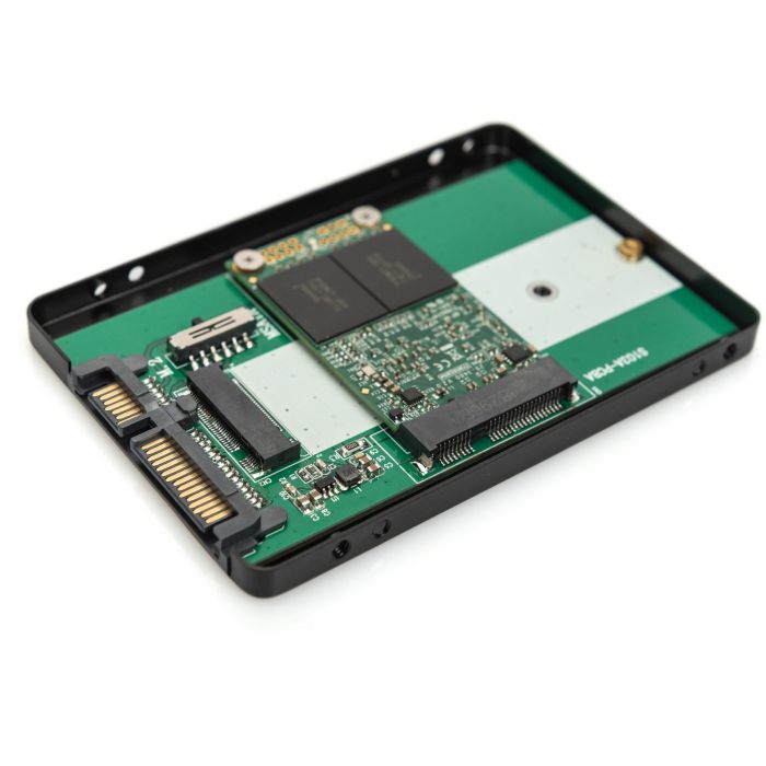 DIGITUS 2.5" SATA Festplattenadapter M.2 oder mSATA 6 DIGITUS 2.5" SATA Festplattenadapter M.2 oder mSATA 6