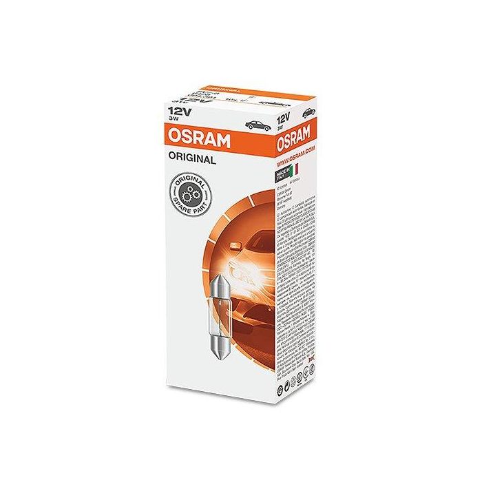 Osram 6428 SV7 Lámpara Halógena 12V 3W Blanca 29lm Pack 10 Unidades OS6428 0 Osram 6428 SV7 Lámpara Halógena 12V 3W Blanca 29lm Pack 10 Unidades OS6428 0