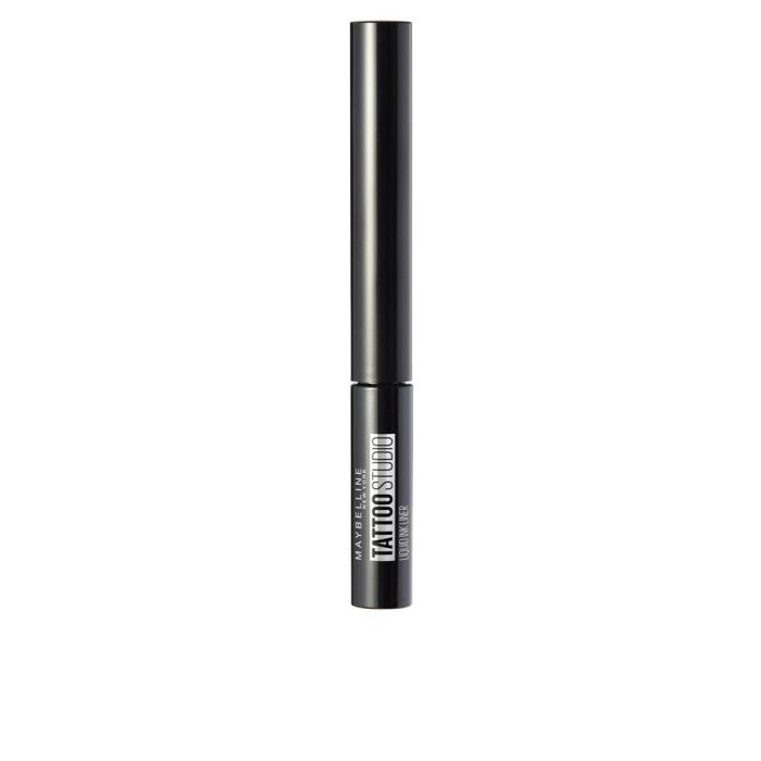 Maybelline Tattoo Liner Delineador Líquido Efecto Tatuaje #710-inked black, Semipermanente hasta 36 horas, 2.5 ml 1