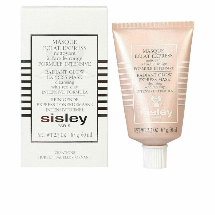 Sisley Mascarilla Éclat Express Arcilla Roja Purificante y Limpiadora para Luminosidad y Piel Mate en 5 Minutos 2
