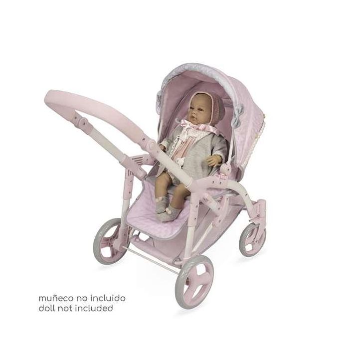 Coche de muñeca 3x1 plegable - para muñecas de hasta 48 cm. 1 Coche de muñeca 3x1 plegable - para muñecas de hasta 48 cm. 1