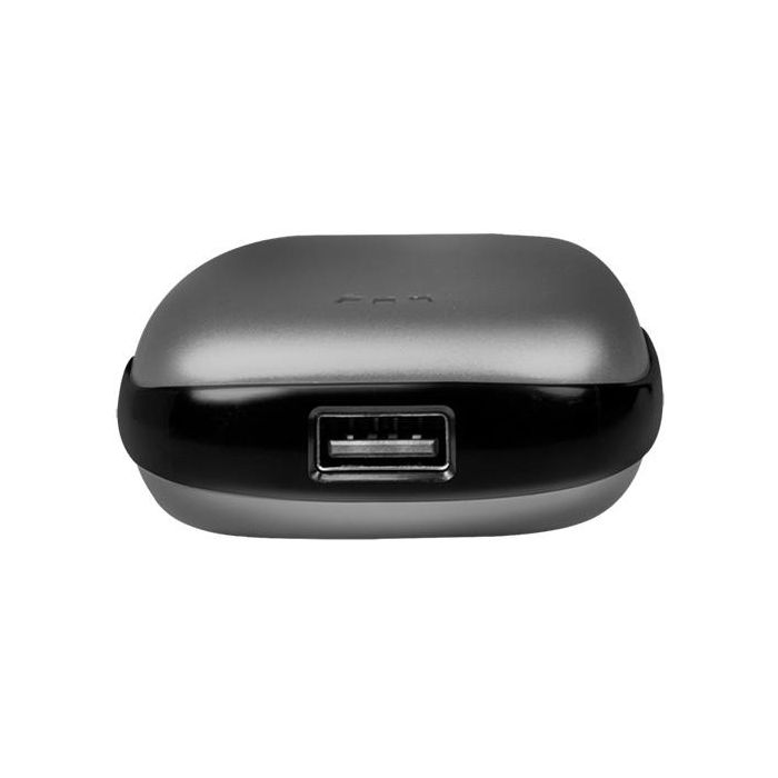 Powerbank 4.000 mAh. 1x USB-A. Handwärmer. metallgrau 6