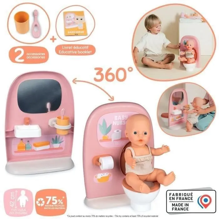 Smoby Inodoro Baby Nurse 3032162205006 a partir de 3 años 3 Smoby Inodoro Baby Nurse 3032162205006 a partir de 3 años 3