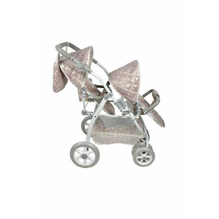 Coche gemelar fantasy 45x70x73 cm c/bolso (altura manillar: 47-77 cm) 2 Coche gemelar fantasy 45x70x73 cm c/bolso (altura manillar: 47-77 cm) 2