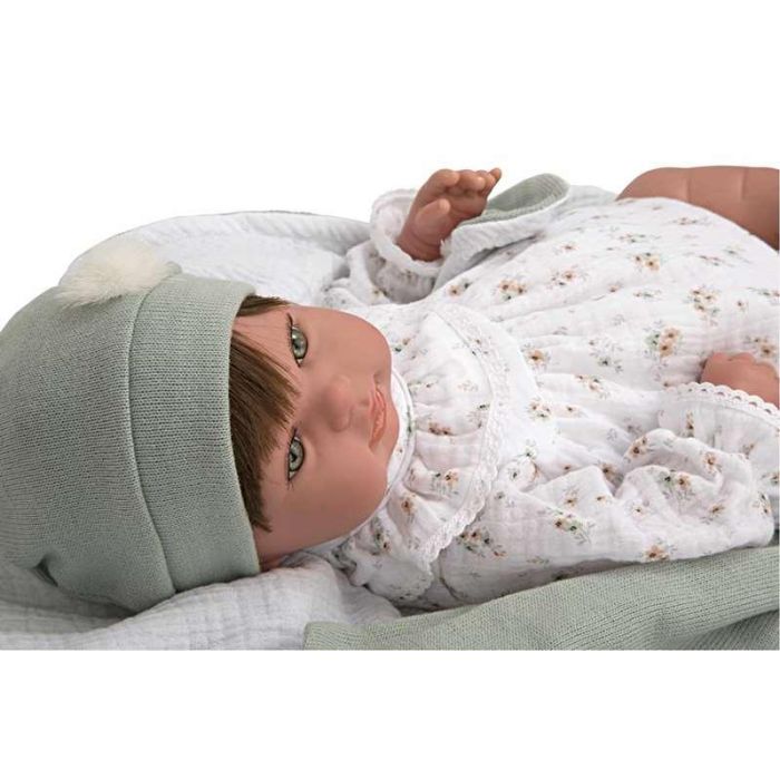 Muñeca reborn arias 45 cm paulina c/manta 20 Muñeca reborn arias 45 cm paulina c/manta 20