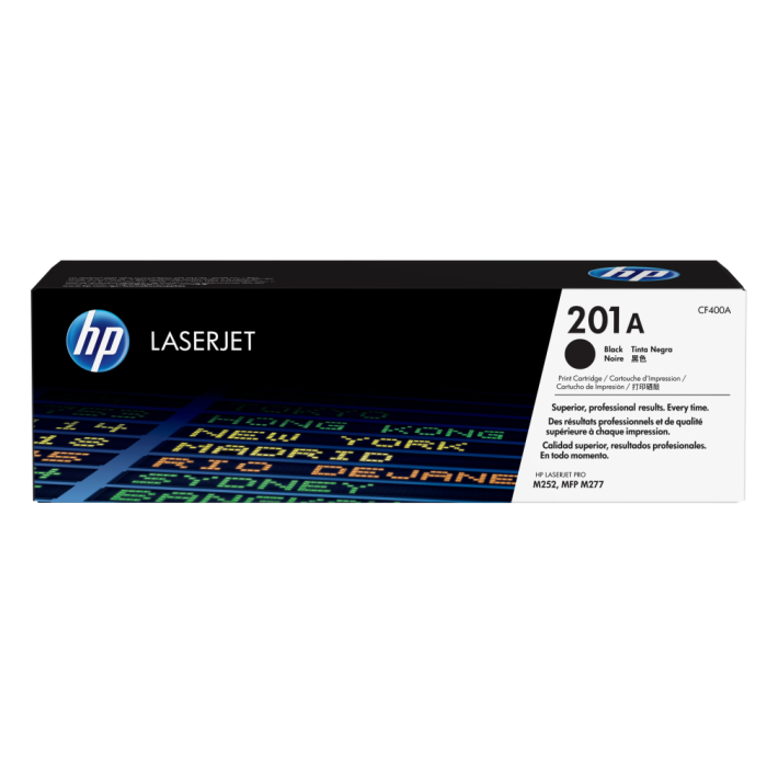HP Laserjet Pro M252, M277 MFP 201A Toner Negro 1500 PaG. HP Laserjet Pro M252, M277 MFP 201A Toner Negro 1500 PaG.