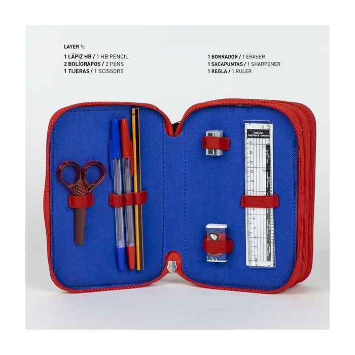 Plumier Con Accesorios Giotto Spiderman 12.5 X 6.5 X 19.5 CM 3 Plumier Con Accesorios Giotto Spiderman 12.5 X 6.5 X 19.5 CM 3