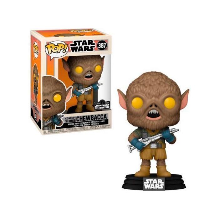 Funko Pop Star Wars Concept Chewbacca Series Exclusive Nº 387 -Caja Original- Funko Pop Star Wars Concept Chewbacca Series Exclusive Nº 387 -Caja Original-