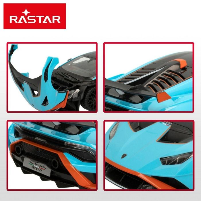 Coche Radio Control Lamborghini Huracán STO Azul 1:14 (2 Unidades) 2 Coche Radio Control Lamborghini Huracán STO Azul 1:14 (2 Unidades) 2