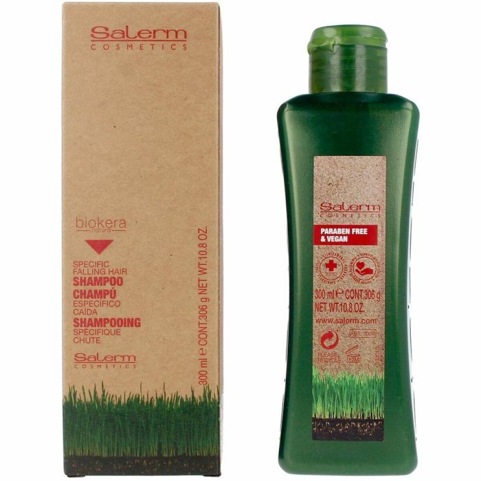 Salerm BIOKERA Champú Específico Anticaída con Ginseng y Ginkgo Biloba - Fortalece y Estimula Crecimiento Cabello 300 ml Salerm BIOKERA Champú Específico Anticaída con Ginseng y Ginkgo Biloba - Fortalece y Estimula Crecimiento Cabello 300 ml