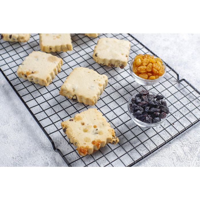 Quttin Rodillo Cortapastas Cuadrado Rizado para Repostería, 16.5 x 8.5 x 4 cm (24 Unidades)