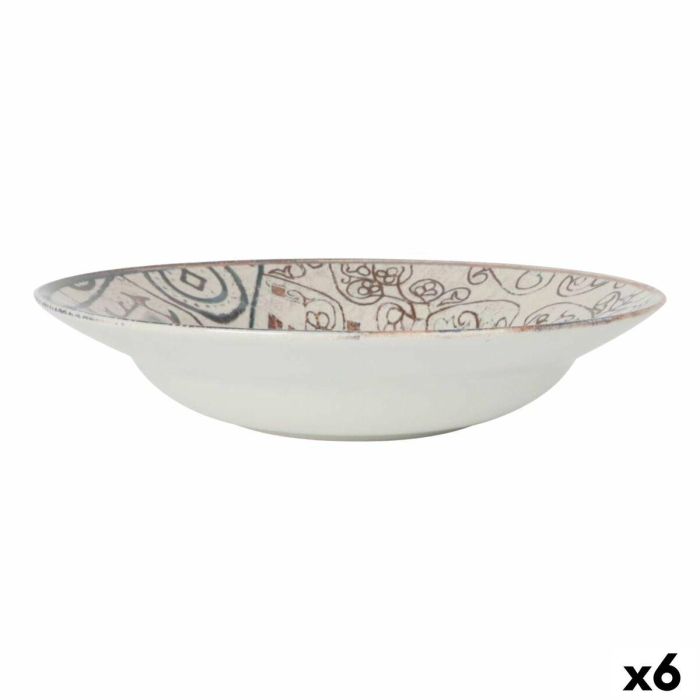 Plato para Pasta La Mediterránea Grecia Ø 29 cm (6 Unidades) Plato para Pasta La Mediterránea Grecia Ø 29 cm (6 Unidades)