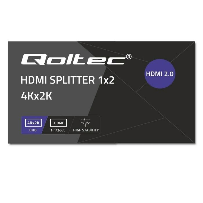 Switch HDMI Qoltec 51797 Negro 1