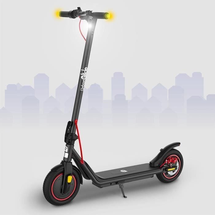 Patinete eléctrico - URBANGLIDE - 85 Lite - Ruedas de 8,5 - 36V - 400W - Autonomía de 20 km - Freno de disco - Intermitentes - Luz de freno Patinete eléctrico - URBANGLIDE - 85 Lite - Ruedas de 8,5 - 36V - 400W - Autonomía de 20 km - Freno de disco - Intermitentes - Luz de freno