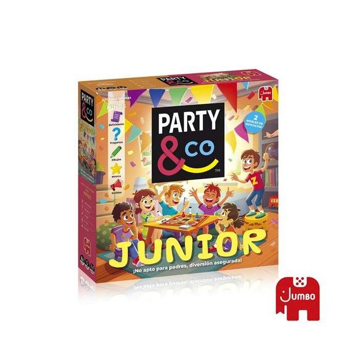 Juego party & co. junior. juego de mesa para los pequeños con dos niveles de dificultad según edad 5 Juego party & co. junior. juego de mesa para los pequeños con dos niveles de dificultad según edad 5