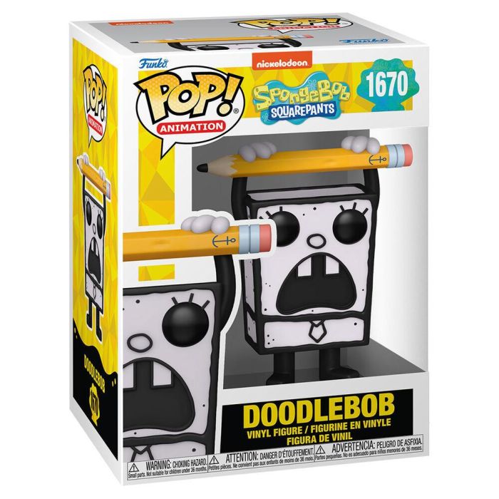 Figura POP Bob Esponja Doodlebob 1 Figura POP Bob Esponja Doodlebob 1