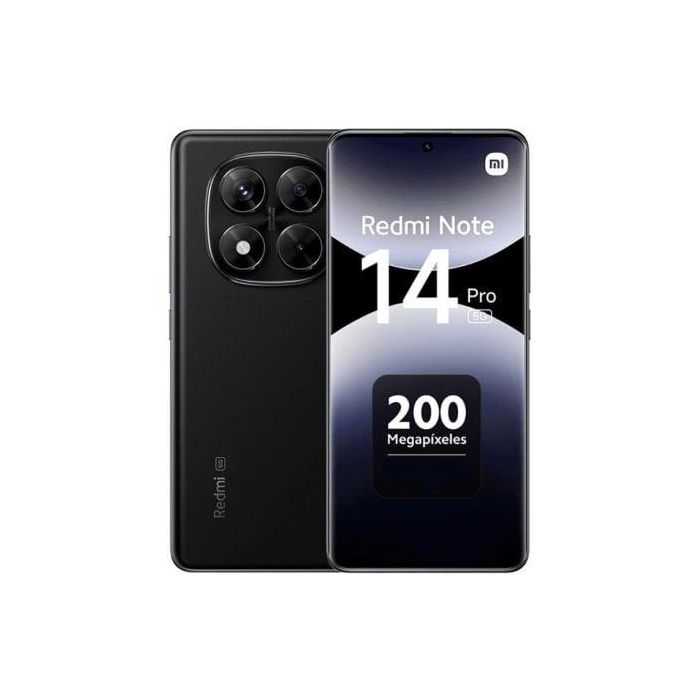 Smartphone Xiaomi Redmi Note 14 Pro 12GB/ 512GB/ 6.67"/ 5G/ Negro Medianoche Smartphone Xiaomi Redmi Note 14 Pro 12GB/ 512GB/ 6.67"/ 5G/ Negro Medianoche