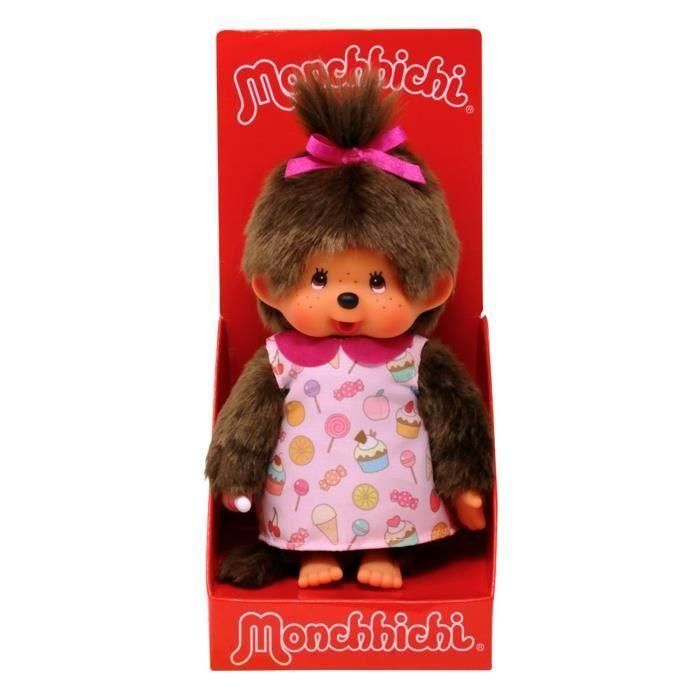 Monchichichi Pop & Candy Plush - 20 cm - Bandai 1 Monchichichi Pop & Candy Plush - 20 cm - Bandai 1
