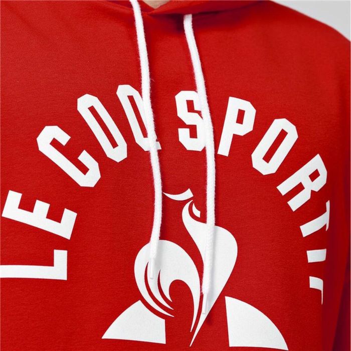 Sudadera con Capucha Hombre Le coq sportif Saison 2 Rojo 1 Sudadera con Capucha Hombre Le coq sportif Saison 2 Rojo 1