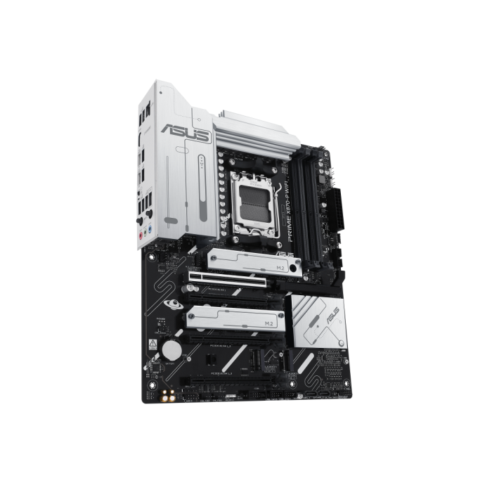 ASUS Placa Base X870-P WiFi ATX para AMD Zócalo AM5 Ryzen 7000/8000/9000 Series DDR5 Wi-Fi 7 2