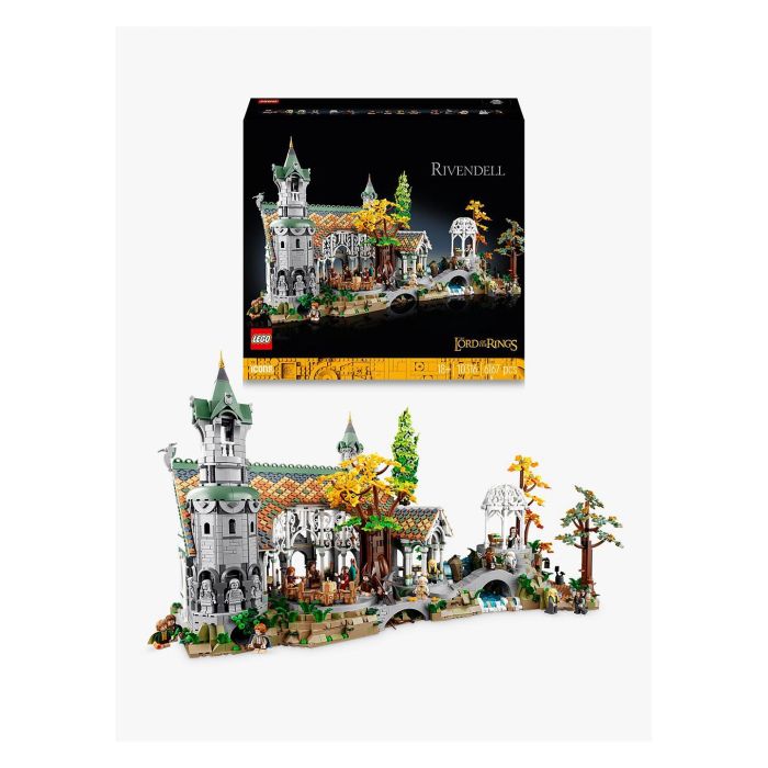 LEGO Icons El Señor de los Anillos: Rivendel 10316 - Juego de Construcción de 6167 Piezas para Adultos