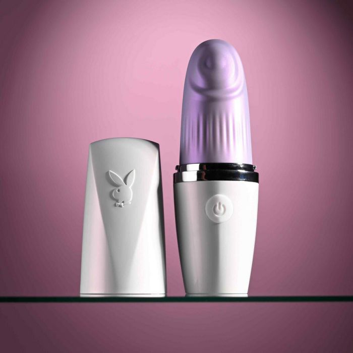 Estimulador de Clítoris Playboy Getaway Morado Rosa 10