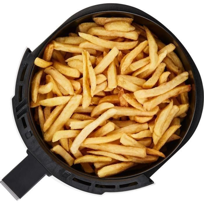 Freidora de aire caliente - MEDION - MD13020 - Airfryer - 1500 vatios - Temporizador de 60 minutos - Hasta 200 °C - 4,7 L - Negra 3 Freidora de aire caliente - MEDION - MD13020 - Airfryer - 1500 vatios - Temporizador de 60 minutos - Hasta 200 °C - 4,7 L - Negra 3