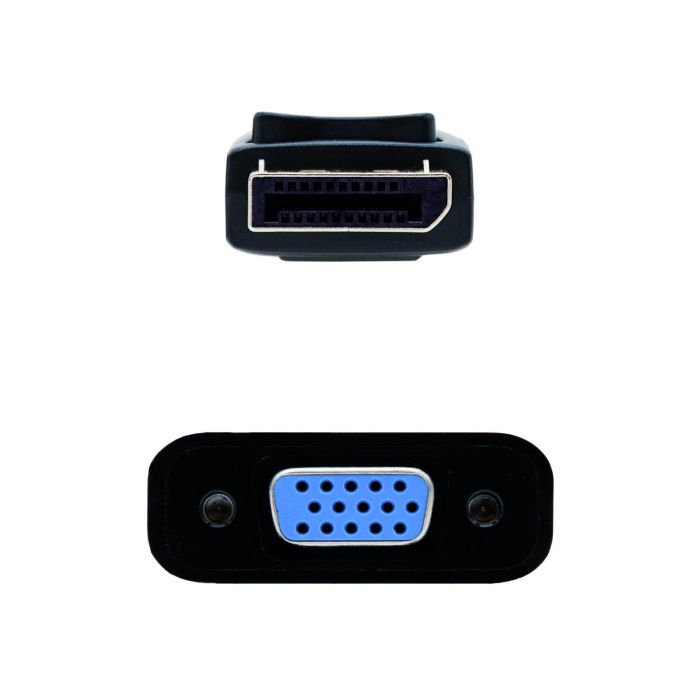 Adaptador Displayport A Svga Nanocable Macho - Hembra 1 Adaptador Displayport A Svga Nanocable Macho - Hembra 1