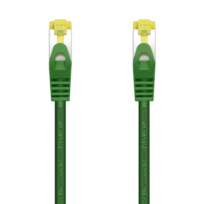 Cable de Red RJ45 SFTP Aisens A146-0483 Cat.7/ 2m/ Verde Cable de Red RJ45 SFTP Aisens A146-0483 Cat.7/ 2m/ Verde
